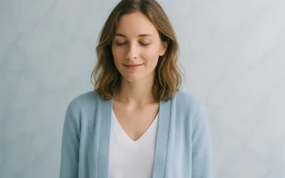 Comment bien porter un t-shirt col V sous un gilet ?