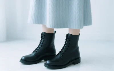 Comment styliser les chaussures montantes avec une robe ?