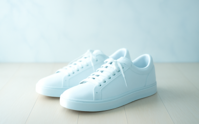 Comment garder ses baskets blanches éclatantes ?