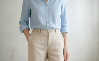 Comment bien porter un pantalon en lin sans froisser ?