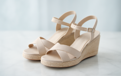 Comment porter les sandales compensées en été ?