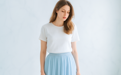 Comment rendre le t-shirt blanc féminin et stylé ?