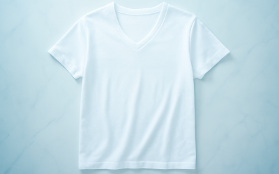 Comment porter un t-shirt col V au printemps ?