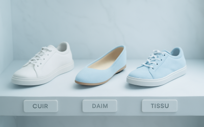 DistriCenter propose-t-il des chaussures en cuir véritable ?