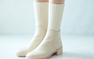 Comment porter des chaussettes hautes dans des bottes ?