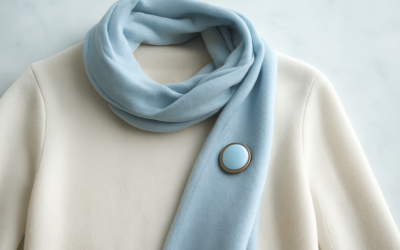Quels accessoires ajoutent du relief à un pull simple ?