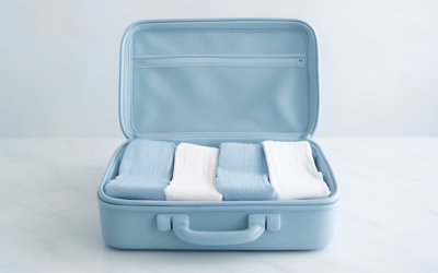 Quelles chaussettes privilégier pour un long trajet en avion ?