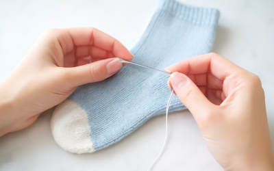 Quelle couture de chaussette limite les frottements ?