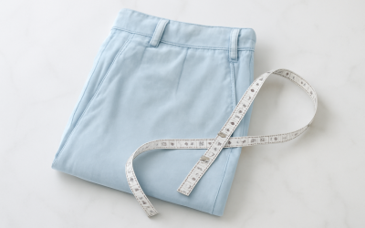 Quels détails vérifier sur un pantalon pour un rendu structuré ?
