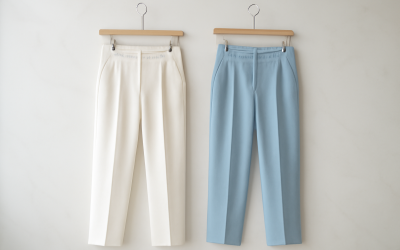 Pantalon coupe droite ou évasée : lequel structure mieux la silhouette ?