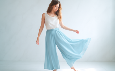 Pantalon palazzo ou pantalon fluide : lequel allonge la silhouette ?