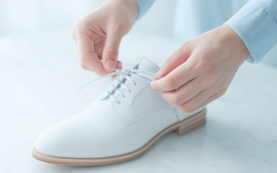 Quel type de laçage soulage la pression sur le dessus du pied ?