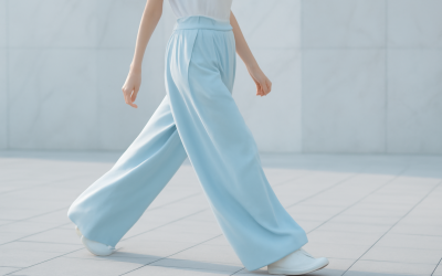 Quel pantalon fluide choisir pour garder de la structure ?
