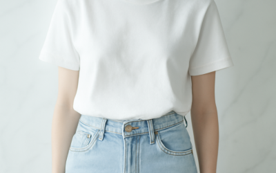 T-shirt rentré ou sorti : quelle option favorise une silhouette structurée ?