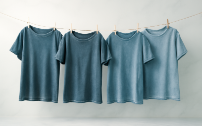 Pourquoi la couleur d&rsquo;un t-shirt foncé se décolore au lavage ?