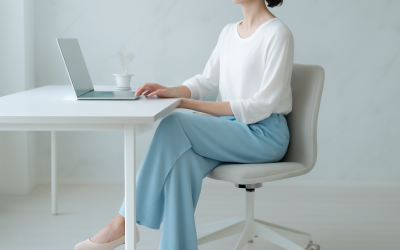 Quel pantalon choisir pour rester présentable après de longues heures assises ?