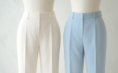 Pantalon à plis ou coupe droite : lequel affine sans comprimer ?