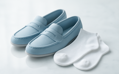 Quelles chaussettes choisir pour porter avec des mocassins fermés ?