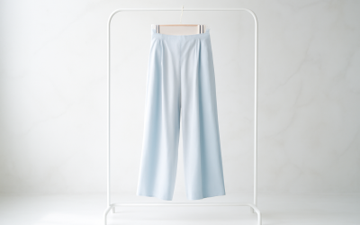 Quels détails de coupe modernisent un pantalon large ?