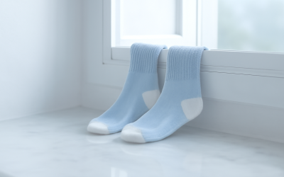 Comment limiter les odeurs avec des chaussettes portées toute la journée ?