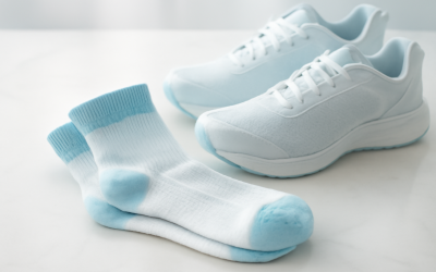 Quelles matières limitent le glissement des chaussettes dans les sneakers ?