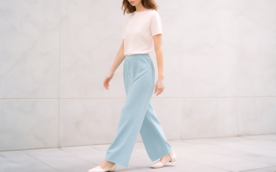 Pantalon large : comment conserver une tenue structurée ?