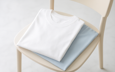 T-shirt basique ou texturé : lequel choisir pour un vestiaire polyvalent ?