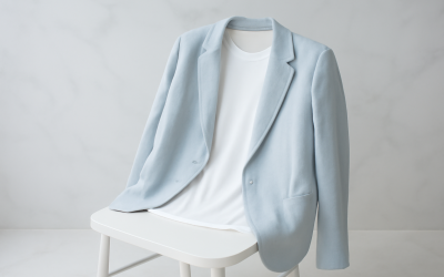 Quel t-shirt pour un rendu net sous une veste légère ?